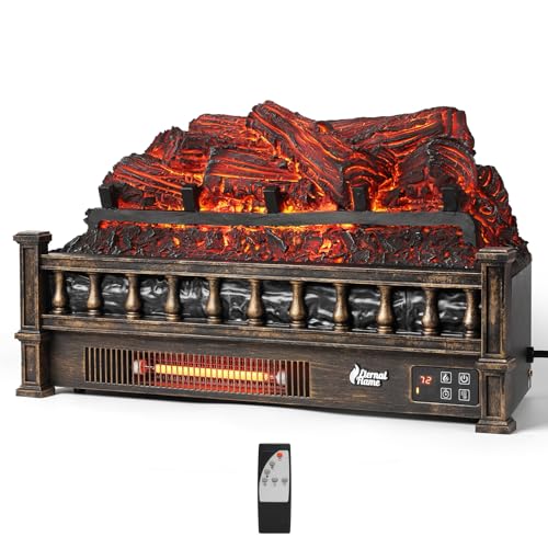 Electric Logs For Fireplace TURBRO Eternal Flame Electric